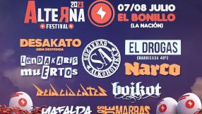 El Alterna Festival presenta su cartel completo: Desakato, Porretas, Narco, Boikot... y muchos más