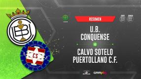 UB Conquense 1-0 Calvo Sotelo Puertollano