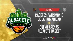 Cáceres Patrimonio 87-76 Albacete Basket