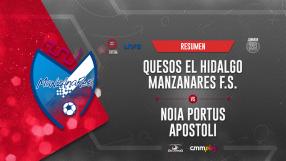 Quesos El Hidalgo Manzanares FS 3-2 Noia Portus Apostoli