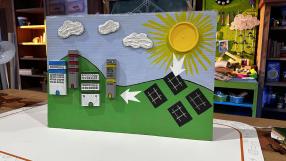 Eco-Taller: mural de la energía solar