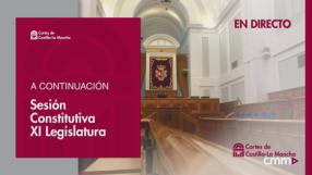 Sesión constitutiva de la XI Legislatura de las Cortes de Castilla-La Mancha