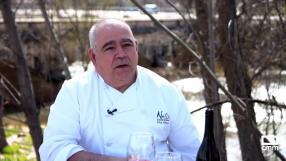 Javier Herraiz, del restaurante Nelia, ofrece en sus elaboraciones los vinos conquenses