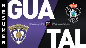 CD Guadalajara SAD 2-0 CF Talavera de la Reina | Resumen