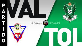 CD Valdepeñas 0-1 CD Toledo SAD | Partido