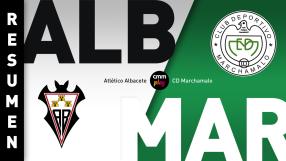 Atlético Albacete 2-1 CD Marchamalo | Resumen