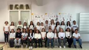 El colegio Rufino Blanco de Guadalajara canta con Rozalén