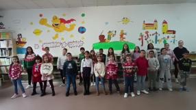 El CEIP Miguel de Cervantes de Ugena canta con Rozalén