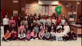 El CEIP Don Quijote de Ciudad Real canta con Rozalén