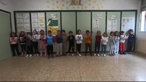 El CEIP Ramón y Cajal de Puertollano canta con Rozalén