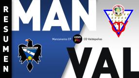 Manzanares CF 0-0 CD Valdepeñas | Resumen