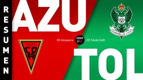 CD Azuqueca 2-1 CD Toledo | Resumen