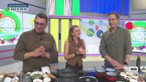 Tres platos con alcachofas, un alimento de lo más beneficioso