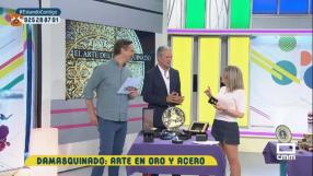 Damasquinado: arte en oro y acero de la mano de Manufacturas Anframa