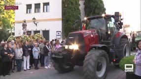 Los tractores protagonizan el Día de San Isidro en Argamasilla de Alba