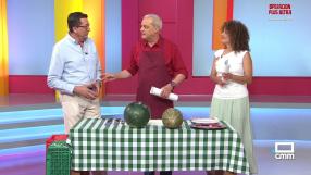 Nos refrescamos con sandías y melones de Tomelloso