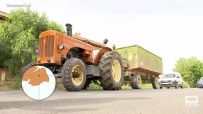 En Turleque demuestran su habilidad al tractor