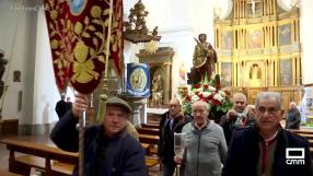 Procesión en La Puebla de Montalbán en honor a Santa Bárbara