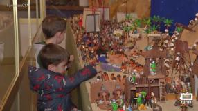 Montaje del Belén de Playmobil en Albacete
