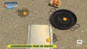 El reto del verano: freímos un huevo al sol
