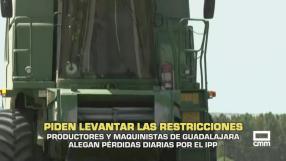 Productores y maquinistas de Guadalajara alegan pérdidas diarias por el IPP - 15/07/2026