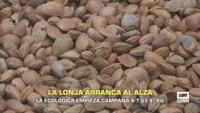 La lonja de la almendra arranca al alza - 21/08/2026