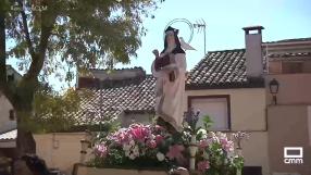 Santa Teresa procesiona por Jábaga