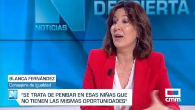 Blanca Fernández, en CMM: "Pedimos al Gobierno de España el 50% de financiación en la Ley de Dependencia"