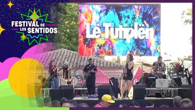 Lë Tutiplën en concierto en el Festival de los Sentidos 2024