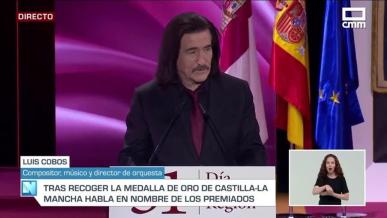 Luis Cobos, Medalla de Oro de Castilla-La Mancha