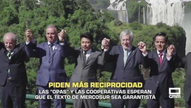 OPAS y cooperativas esperan que el texto de Mercosur sea garantista - 22/12/2025