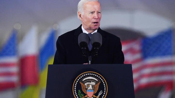 Discurso del presidente estadounidense, Joe Biden, en Polonia
