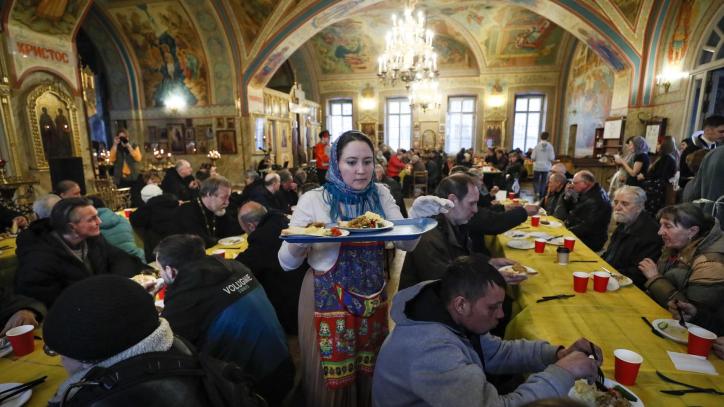 Celebración de la pascua ortodoxa