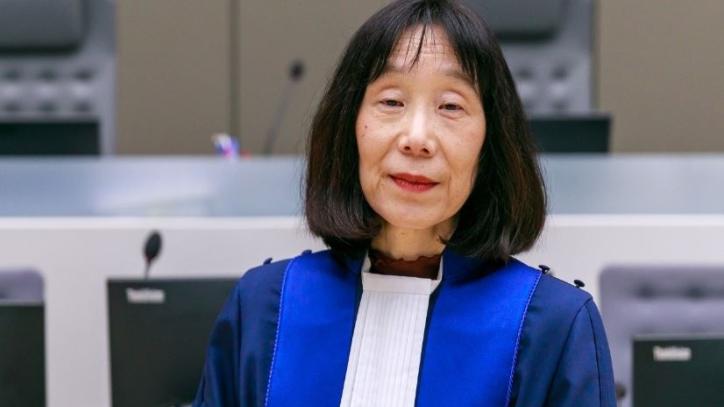 La jueza del TPI Tomoko Akane
TRIBUNAL PENAL INTERNACIONAL
27/7/2023