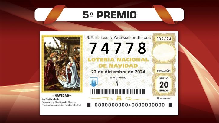 74778 quinto premio