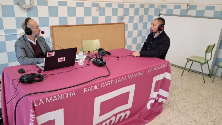 El alcalde de Letur en el especial con motivo del programa 'Castilla-La Mancha Hoy' de Radio Castilla-La Mancha con motivo del primer aniversario de la dana de octubre de 2024