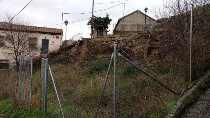 Imagen de la zona afectada