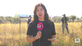 Algunos pasajeros han podido salir por su propio pie y han sido atendidos por las ambulancias