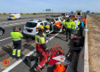 Cuatro personas heridas, una de ellas grave, en un accidente de tráfico en Ocaña