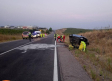 Muere un hombre y otro resulta herido grave tras la colisión frontal entre dos turismos en Alcolea de Tajo