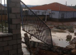 Una tormenta vuelve a derribar parte del muro de la escuela de Saceruela