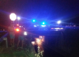 Dos fallecidos al caer un vehículo al canal de Malpica de Tajo tras el choque de dos turismos