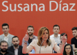 Susana Díaz, en Toledo, en la víspera del único debate entre los tres candidatos a la secretaría general del PSOE