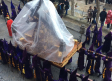 La lluvia acorta la procesión Camino del Calvario de Cuenca