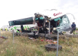 12 hospitalizados (dos graves) tras el accidente de un bus en la A-4 a su paso por Madridejos
