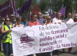 Manifestación en Illescas para reivindicar que llegue el tren de Cercanías a la comarca de La Sagra