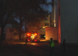 Un grupo de jóvenes provoca el incendio del antiguo hospital de Alarcos en Ciudad Real