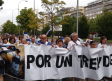 Manifestación en Madrid para reclamar un "tren digno" en la línea Madrid - Talavera - Extremadura