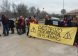 Ecologistas y vecinos se manifiestan en Guadalajara contra las obras del Ayuntamiento en el río Henares