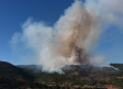 Incendio forestal en Paterna del Madera: la columna de humo puede verse desde Albacete